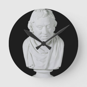 Samuel Johnson (1709-84) 1777 (gips) Ronde Klok