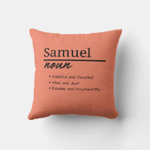 Samuel, jongen gepersonaliseerde naam definitie kussen