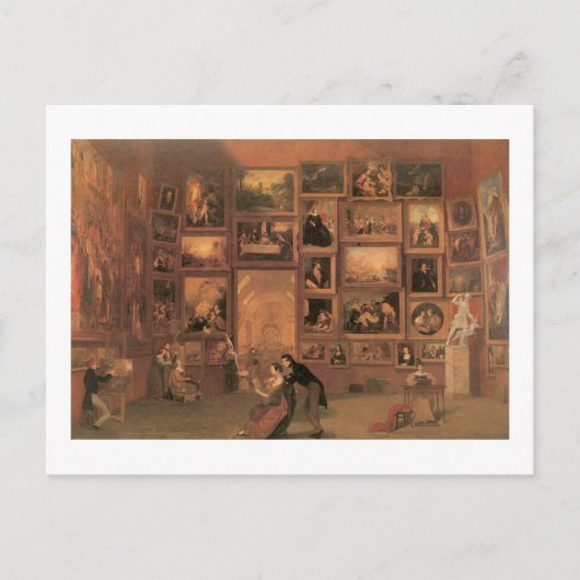 Samuel Morse Gallery van het Louvre Briefkaart (Voorkant)