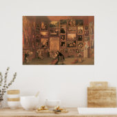 Samuel Morse Gallery van het Louvre Poster (Keuken)