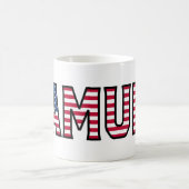Samuel Name USA styled Tasse Café (Centre)
