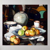 Samuel Peploe still Life Apples and Jar Poster (Voorkant)