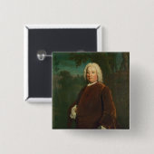 Samuel Richardson, 1747 Vierkante Button 5,1 Cm (Voorkant /achterkant)