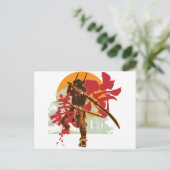 Samurai6 Briefkaart (Staand voorkant)