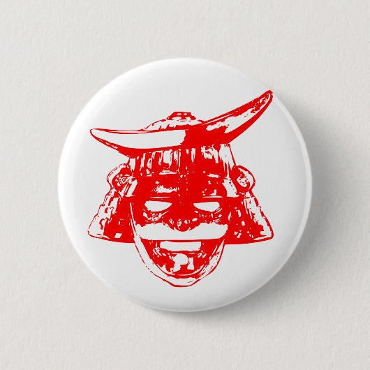 Samurai 侍 ronde button 5,7 cm (Voorkant)