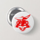 Samurai 侍 ronde button 5,7 cm (Voorkant /achterkant)