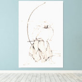  Samurai Archer Canvas Afdruk (Insitu (Houten vloer))