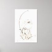  Samurai Archer Canvas Afdruk (Voorkant)