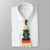 Samurai Armor Schuingyoroi japans klassiek tattoo Stropdas (Gebonden)