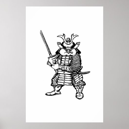 SAMURAI ART POSTER (Devant)