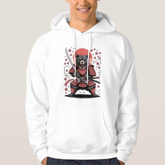 Samurai Beer Heren Hoodie (Voorkant)