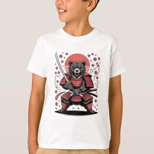 Samurai Beer Kids Basic T-shirt (Voorkant)