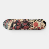 Samurai Beer krijger Skateboard (Horizontaal)