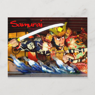 SAMURAI BRIEFKAART