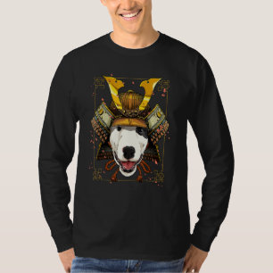 Samurai Bull Terrier Bully Hond Japans Krijger T-shirt