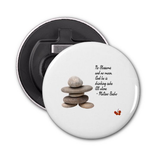 Samurai Button Flesopener (Voorkant)