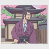 samurai cadeaupapier (Vlak)