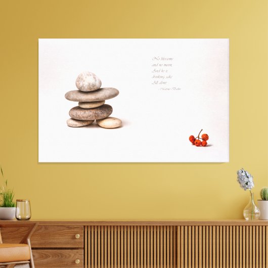 Samurai Canvas Afdruk (Insitu (Woonkamer))