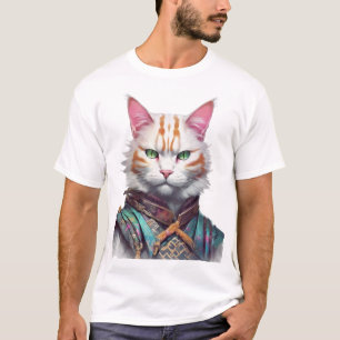 Samurai Cat Guardian T-shirt