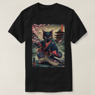 Samurai Cat T-shirt
