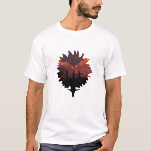 Samurai Champloo Mugen Jin en Fuu Sunflower in de T-shirt