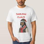 Samurai Claus T-shirt (Voorkant)