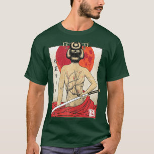  Samurai Culture Scenery  SA T-shirt