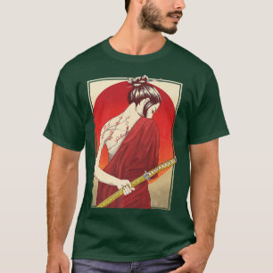 Samurai Culture Scenery Sakura Ch T-shirt