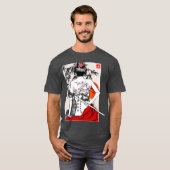 Samurai Culture Scenery Sakura T-shirt (Voorkant volledig)