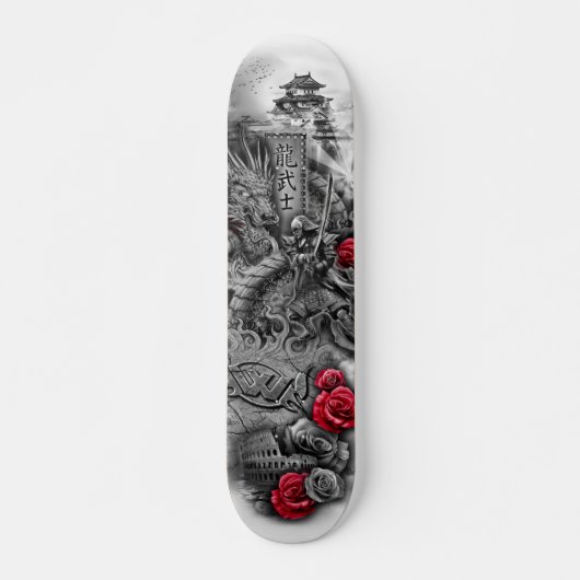 Samurai Death Deck Skateboard (Voorkant)