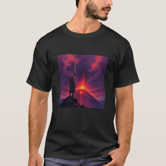 Samurái del volcán  t-shirt