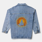 samurai denim jacket (Achterkant)