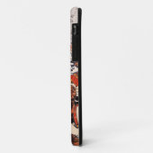 Samurai die een schedelpatroon heeft Case-Mate iPhone case (Achterkant/links)