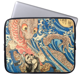 SAMURAI DIE VECHT SALAMANDER LAPTOP SLEEVE