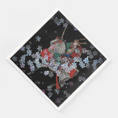 Samurai Dinner Papieren servetten (Hoek)