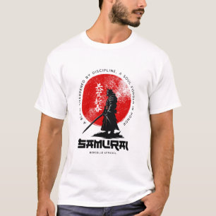 Samurai Discipline Warrior T-shirt