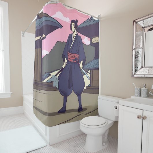 samurai douchegordijn (In situ)