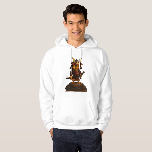 Samurai Duck Warrior Hoodie (Voorkant volledig)