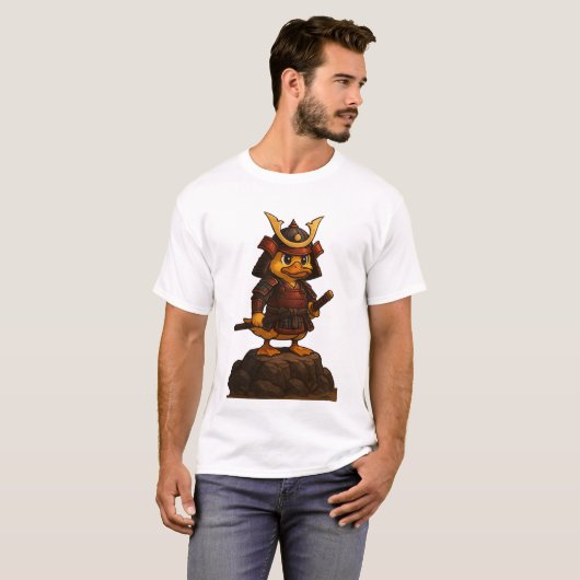 Samurai Duck Warrior T-shirt (Voorkant volledig)
