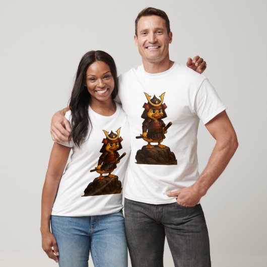 Samurai Duck Warrior T-shirt (Unisex)
