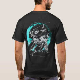 Samurai Duël 3 Donkerblauw T-shirt