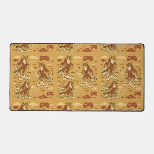 Samurai Eagle with Game Controller  Bureaumat (Voorkant)