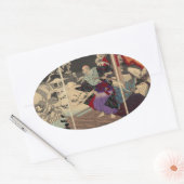 SAMURAI en SCHEDELS STICKER (Envelop)