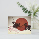 Samurai Fight Feestdagenkaart (Staand voorkant)