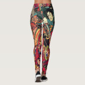 Samurai Fighting Demons Leggings (Achterkant)