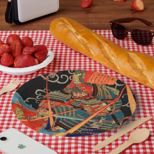 SAMURAI FIGHTMONSTER PAPIEREN BORDJE (Picknick)