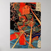 SAMURAI FIGHTMONSTER POSTER (Voorkant)