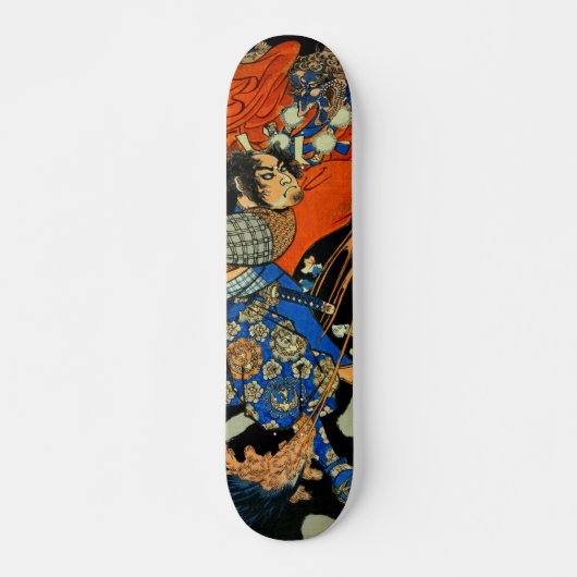 SAMURAI FIGHTMONSTER SKATEBOARD (Voorkant)