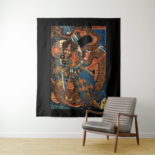 SAMURAI FIGHTMONSTER WANDKLEED (In situ)