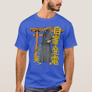 Samurai Figurine Sterkte Power Loyalty Peace Vint T-shirt